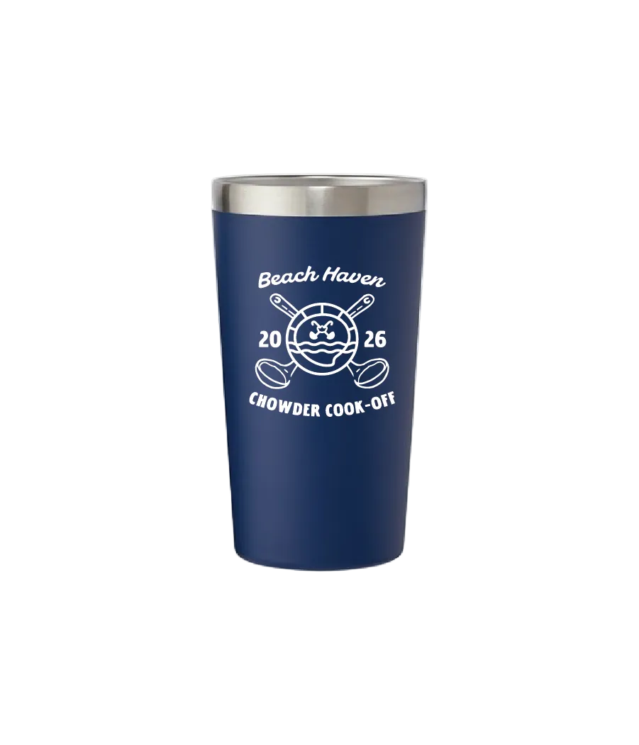 Official 2026 Chowder Cook-Off Stackable Pint
