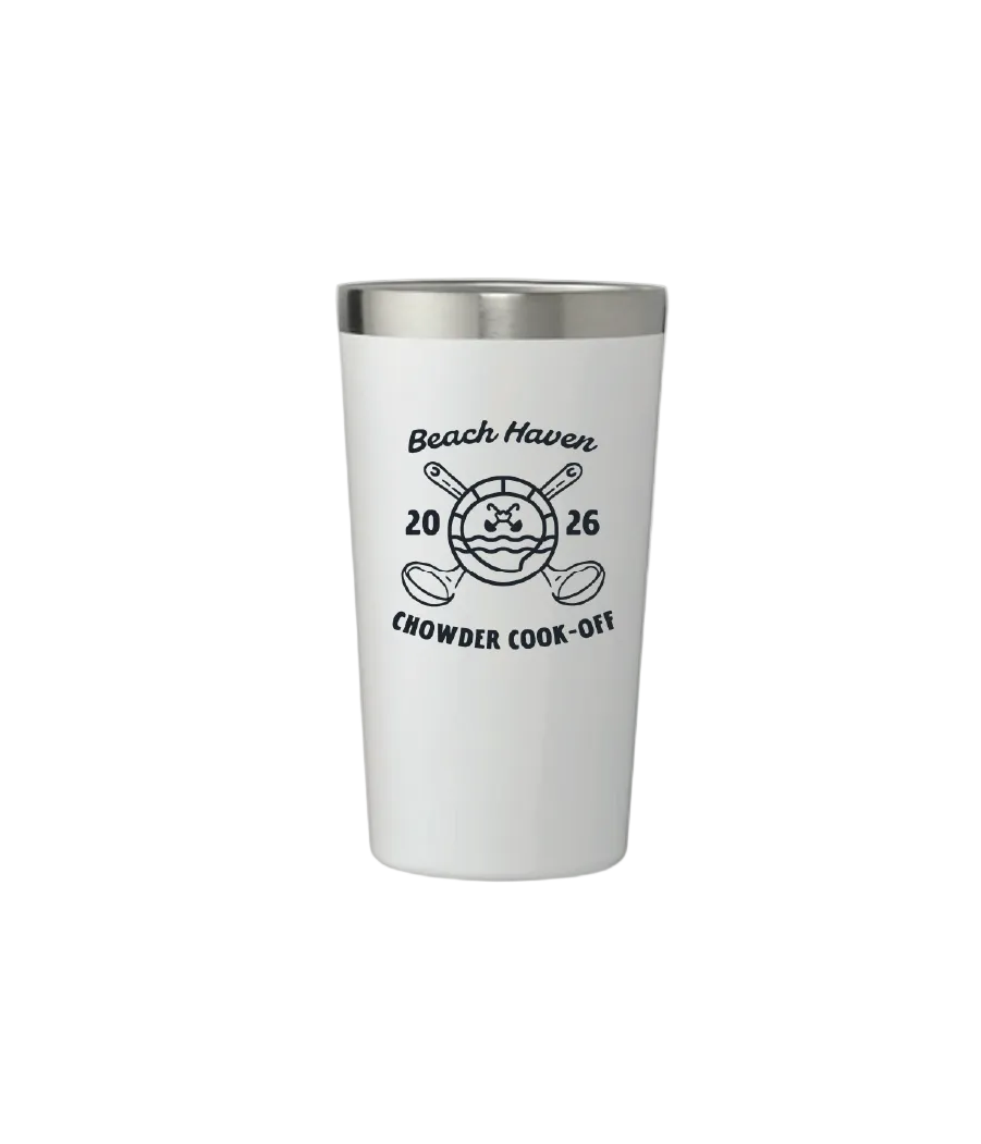 Official 2026 Chowder Cook-Off Stackable Pint