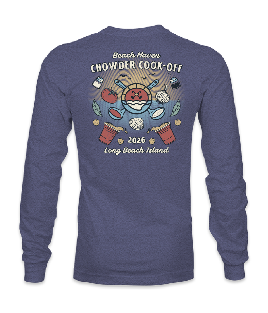 Official 2026 Chowder Cook-Off Long Sleeve T-Shirt