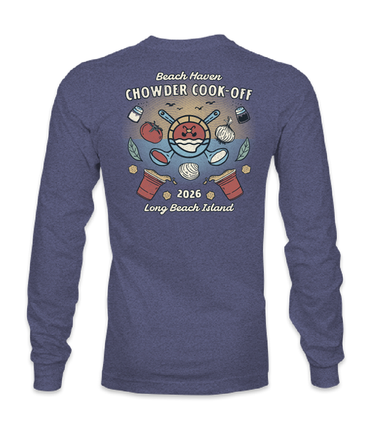Official 2026 Chowder Cook-Off Long Sleeve T-Shirt
